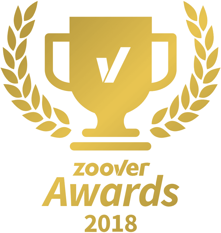 Logo award cup gold 4x
